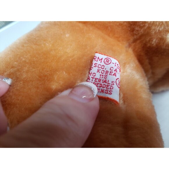 Free Standing Plush Lion Dakin Fun Farm Stuffed Animal Korea Vintage 1980 - Picture 7 of 9